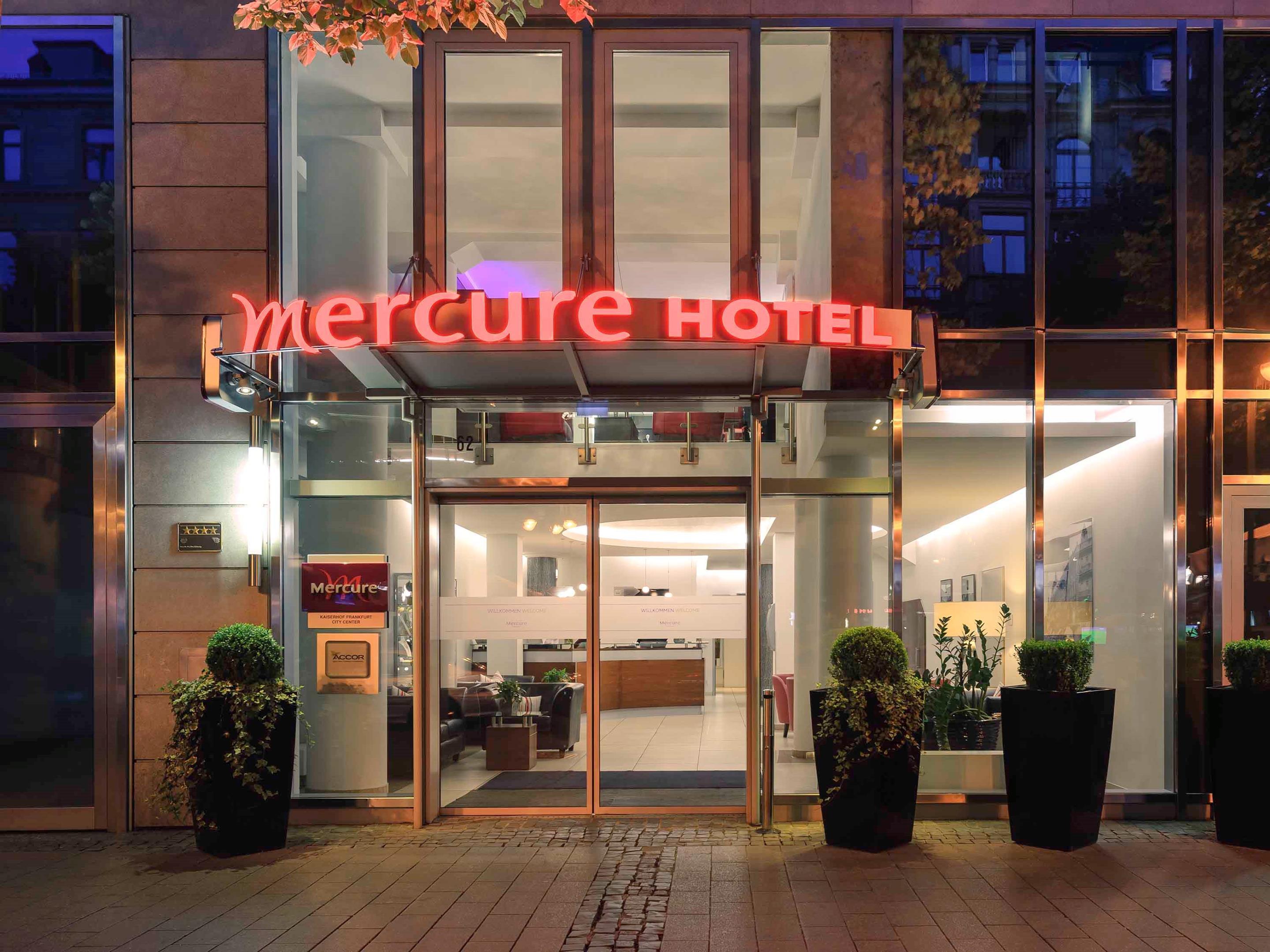 Mercure Hotel Kaiserhof City Center Fráncfort del Meno Exterior foto